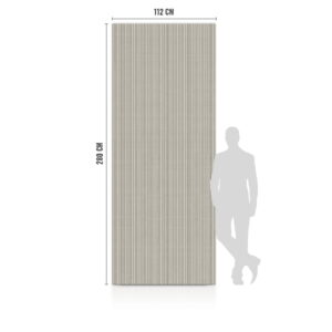 Płyta Węglowa WPC White Stripes Matowa 280x110 cm