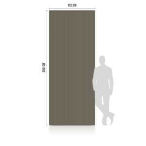 Płyta Węglowa WPC Small Stripes Błyszcząca 280x110 cm